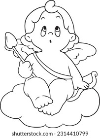 little angel cartoon cute kawaii anime anime illustration clipart character chibi drawing manga