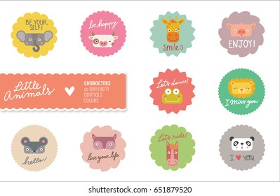 LITTLE ANIMALS CHARACTERS