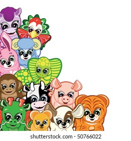 Little Animals - one of the symbols of the Chinese horoscope
