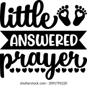 little answered prayer Svg Design svg