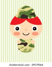 little army boy