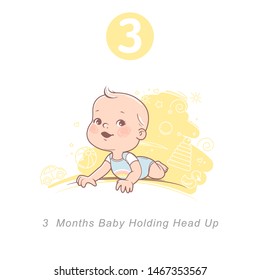 Baby Sleep Logo Template Healthy Baby Stock Vector (Royalty Free ...