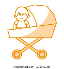 little baby in cart avatar character