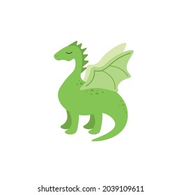 Little Baby Dino Vector Template	
