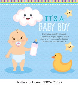 little baby shower card