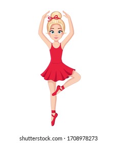 Little Ballerina young beautiful Dancer