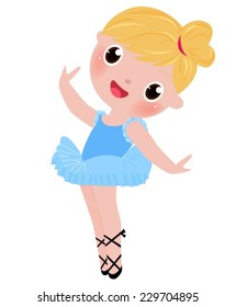 Little ballet girl