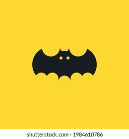 Little Bat silhouette simple logo