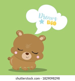 little bear design vector illustration