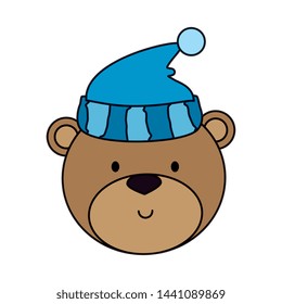 little bear teddy with hat