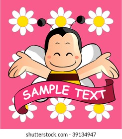 little bee banner