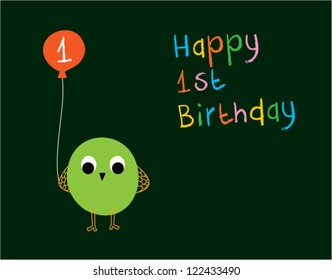 little bird first birthday