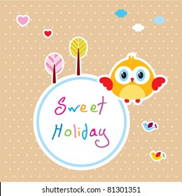 little bird message tag