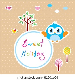 little bird message tag