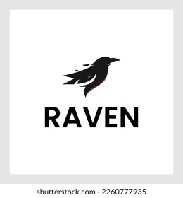 little bird silhouette logo - white background vector design
