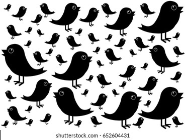 Little black bird on the white background. - Illustration
Small, Bird, Blue, Clip Art, Cute Birds Communicate