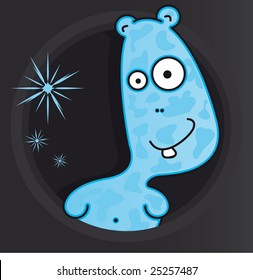 Little Blue Alien