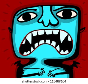 little blue vampire
