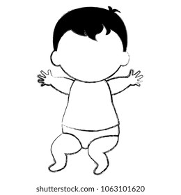little boy baby icon