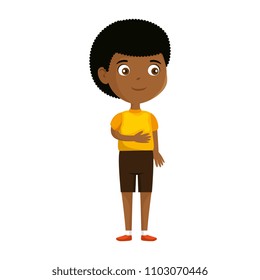 little boy black character