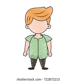 Little boy cartoon