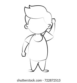Little boy cartoon