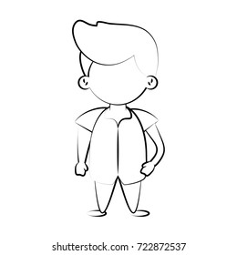 Little boy cartoon