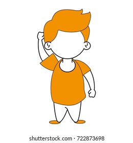 Little boy cartoon