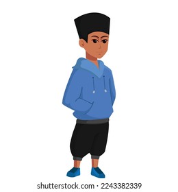 Little Boy Character Design Illustration