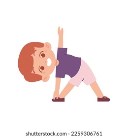 Caracter de niño pequeño. Niños De La Escuela Primaria Con Ilustración Uniforme