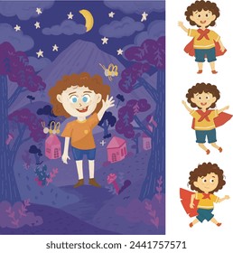 
niño pequeño con risas alegres