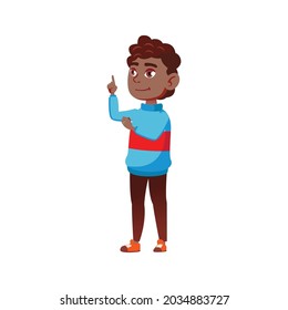little boy choosing dish in fast food restaurant cartoon vector. little boy choosing dish in fast food restaurant character. isolated flat cartoon illustration