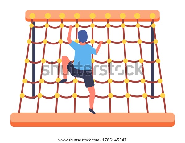 climbing wall net