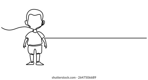 little boy continuous one line drawing, Continuous one line drawing of cute baby boy sitting. one continuous drawing line, childhood, newborn, new life, son, daughter, motherhood, baby, crawl.