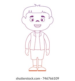 little boy disguised as a Frankenstein