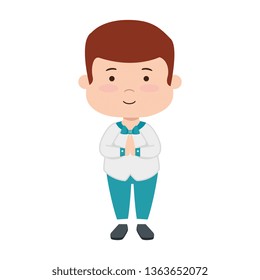 little boy first communion character