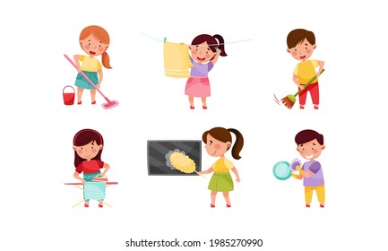 4,857 Boy Broom Images, Stock Photos & Vectors | Shutterstock