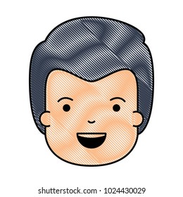 little boy head icon