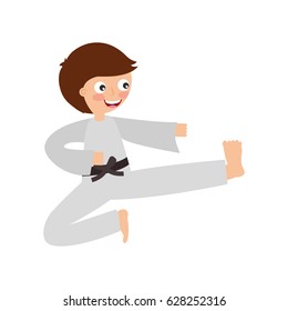 little boy karateka icon