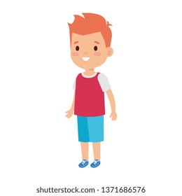 little boy kid character