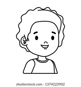 little boy kid character