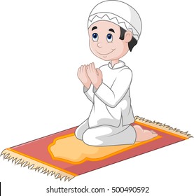 Little boy praying