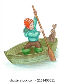 585 Bunny rabbit boat Images, Stock Photos & Vectors | Shutterstock