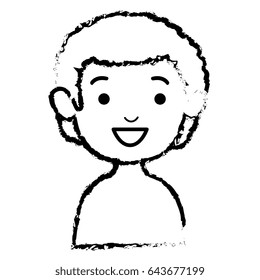 little boy shirtless avatar character