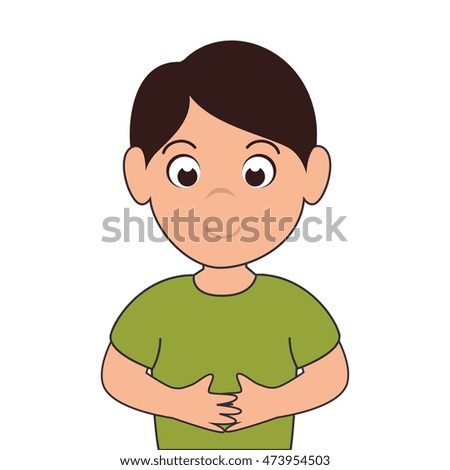 little boy smiling smile hapiness kid child cute fun vector illustration