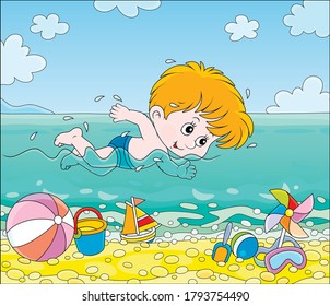 Bebe Nageur Illustrations Images Et Images Vectorielles De Stock Shutterstock