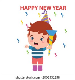 Little boys play. Children's activities.vector template design illustration