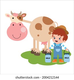Little boys play. Children's activities.vector template design illustration