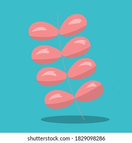 pequeña ilustración vectorial de diseño de conejo