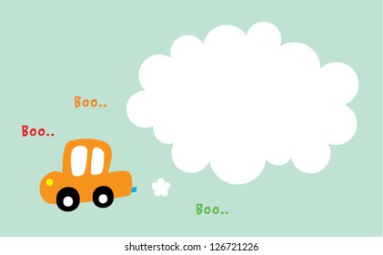 little car message